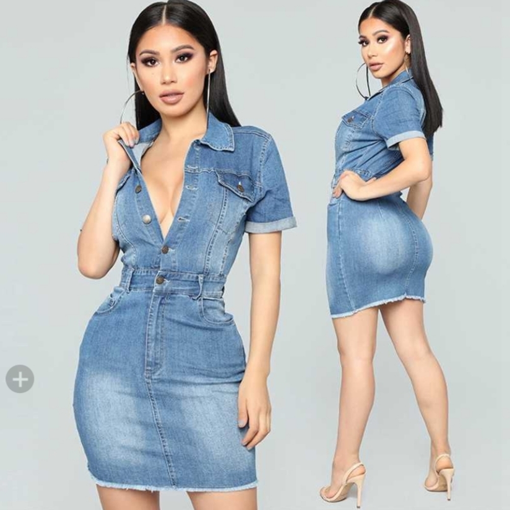 NWT Windsor Denim Bodycon Dress
